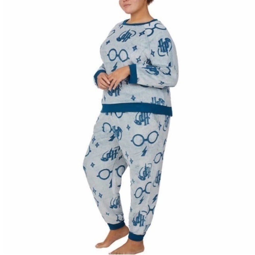 NWT HARRY POTTER Ladies' Fleece 2-piece Pajama Set 2X